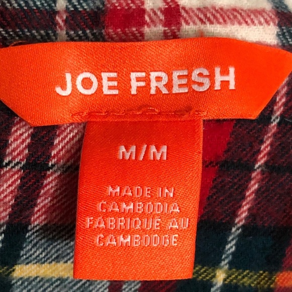 - Womens Red,Green,White,Flannel Plaid Sleepwear Size Medium. - Picture 5 of 5